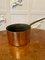 Large Antique George III Quality Copper Saucepan, 1800s 4