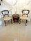 Antique Victorian Carved Rosewood Dining Chairs, 1860s, Set of 4, Image 2