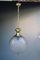 Bubble Lantern Deckenlampe aus Murano & Messing, Italien, 1950er 1