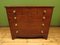 Georgian Chest of Drawers in Mahogany with Original Brass Handles, Image 24