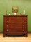 Georgian Chest of Drawers in Mahogany with Original Brass Handles 7
