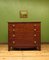 Georgian Chest of Drawers in Mahogany with Original Brass Handles 1