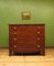 Georgian Chest of Drawers in Mahogany with Original Brass Handles, Image 1
