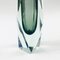 Large Mid-Century Murano Faceted Sommerso Glass Vase attributed to Flavio Poli for Alessandro Mandruzzato, Italy, 1960s 5