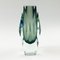 Large Mid-Century Murano Faceted Sommerso Glass Vase attributed to Flavio Poli for Alessandro Mandruzzato, Italy, 1960s, Image 3