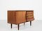 Small Mid-Century Danish Sideboard with Tambour Doors in Teak attributed to S. Burchardt-Nielsen for BB Møbelfabrik 4