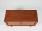 Small Mid-Century Danish Sideboard with Tambour Doors in Teak attributed to S. Burchardt-Nielsen for BB Møbelfabrik 9