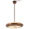 Bauhaus Functionalist Copper Chandelier from UFO, 1930s, Image 1
