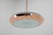 Bauhaus Functionalist Copper Chandelier from UFO, 1930s, Image 10