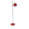 Space Age Red Floor Lamp, Germany, 1960s, Image 1