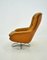 Mid-Century Finland Leather Swivel Armchair attributed to Peem, 1970s 15