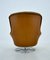 Mid-Century Finland Leather Swivel Armchair attributed to Peem, 1970s 18
