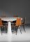 Mesa de comedor Eros con trípode de mármol de Carrara de Angelo Mangiarotti, 1970, Imagen 9