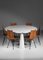 Eros Tripod Dining Table in Carrara Marble by Angelo Mangiarotti, 1970, Image 15