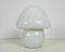 Murano Glass Mushroom Table Lamp attributed to Vetri D‘arte, Italy, 1970s 5