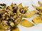 Florentine Golden Flower Shape Flushmounts attributed to Banci, Italy, 1960s, Set of 2 9