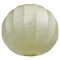 Mid-Century Modern Round Cocoon Pendant Lamp, Italy, 1960s, Image 1