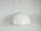 White Metal and Glass Pendant Lamp in the style Temde, 1970s, Image 6