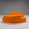 Orangefarbene Polar Sofas von Pearson Lloyd für Tacchini, 2000er, 2er Set 4