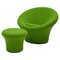 Green F560 Mushroom Chair & Footstool by Pierre Paulin for Artifort, 1960, Set of 2 1