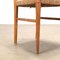 Dining Chairs in Beech & Rope, 1950s, Set of 6 5