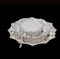 Antique Trays in Sterling Silver, London, 1760s, Set of 3 1