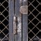 French Metal Four Door Mesh Locker by Gantois, 1930s 4