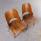 Walnut Dining Chairs by Radomir Hoffman, 1950s, Set of 2 7