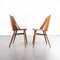 Walnut Dining Chairs by Radomir Hoffman, 1950s, Set of 2 8