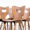 Bentwood Dart Dining Chair from Baumann, 1960s, Set of 6, Image 4