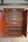Large Antique Mahogany Biedermeier Cabinet, Image 2