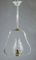 Lampada da soffitto in vetro di Murano, anni '50, Immagine 1