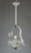 Lámpara de techo de cristal de Murano, Italia, años 50, Imagen 7