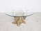 Vintage Brass Tree Coffee Table attributed to Willy Daro, 1970s 4