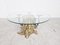 Vintage Brass Tree Coffee Table attributed to Willy Daro, 1970s, Image 4