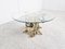 Vintage Brass Tree Coffee Table attributed to Willy Daro, 1970s 2