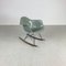 Seafoam Green Rar Rocking Chair by Herman Miller for Eames, 1950s, Image 1