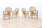 Mid-Century Bamboo, Cane & Wicker Tiki Dining Chairs, 1960s, Set of 4 10