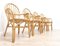 Mid-Century Tiki Esszimmerstühle aus Bambus, Schilfrohr & Korbgeflecht, 1960er, 4er Set 4