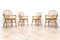 Mid-Century Bamboo, Cane & Wicker Tiki Dining Chairs, 1960s, Set of 4, Image 5