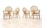 Mid-Century Bamboo, Cane & Wicker Tiki Dining Chairs, 1960s, Set of 4, Image 3