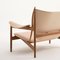 Chieftain Sofa in Wood and Leather by Finn Juhl 5