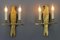 French Gilt Bronze Parrot Wall Sconces, 1970s, Set of 2, Image 3
