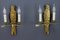 French Gilt Bronze Parrot Wall Sconces, 1970s, Set of 2, Image 5