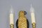 French Gilt Bronze Parrot Wall Sconces, 1970s, Set of 2 8