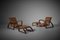 Lounge Chairs and Footstools from Francis Jourdain, France, 1920s, Image 8