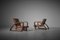 Lounge Chairs and Footstools from Francis Jourdain, France, 1920s, Image 6