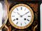 Reloj de péndulo de madera con incrustaciones, década de 1800, Imagen 3