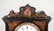 Reloj de péndulo de madera con incrustaciones, década de 1800, Imagen 7