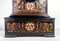 Boulle Pendeluhr aus Holz mit Intarsien, 1800er 6